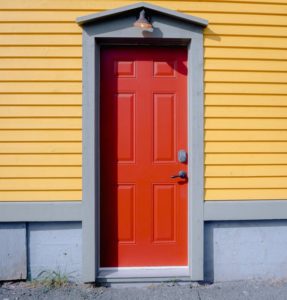 how to replace an exterior door