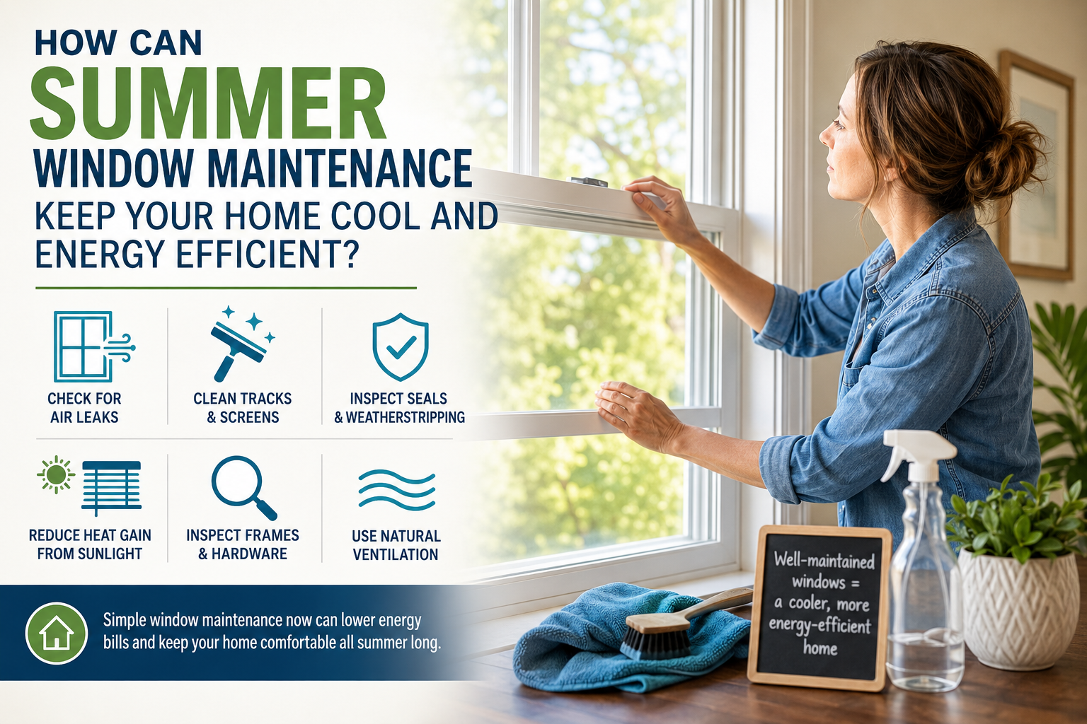 summer window maintenance